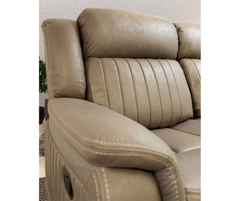 Oxford Grey Recliner 2 Seater Sofa 