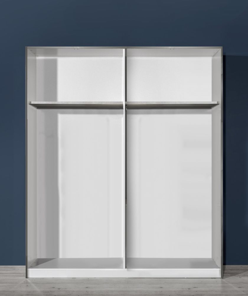 H2O Design Bella Rovere Monte Italian 6 Door Wardrobe
