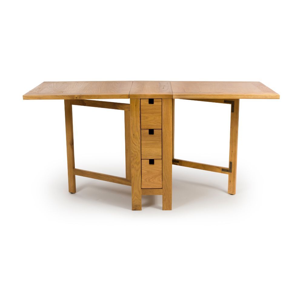 Furniture Link Hampshire Solid Oak Gate Leg Dining Table only