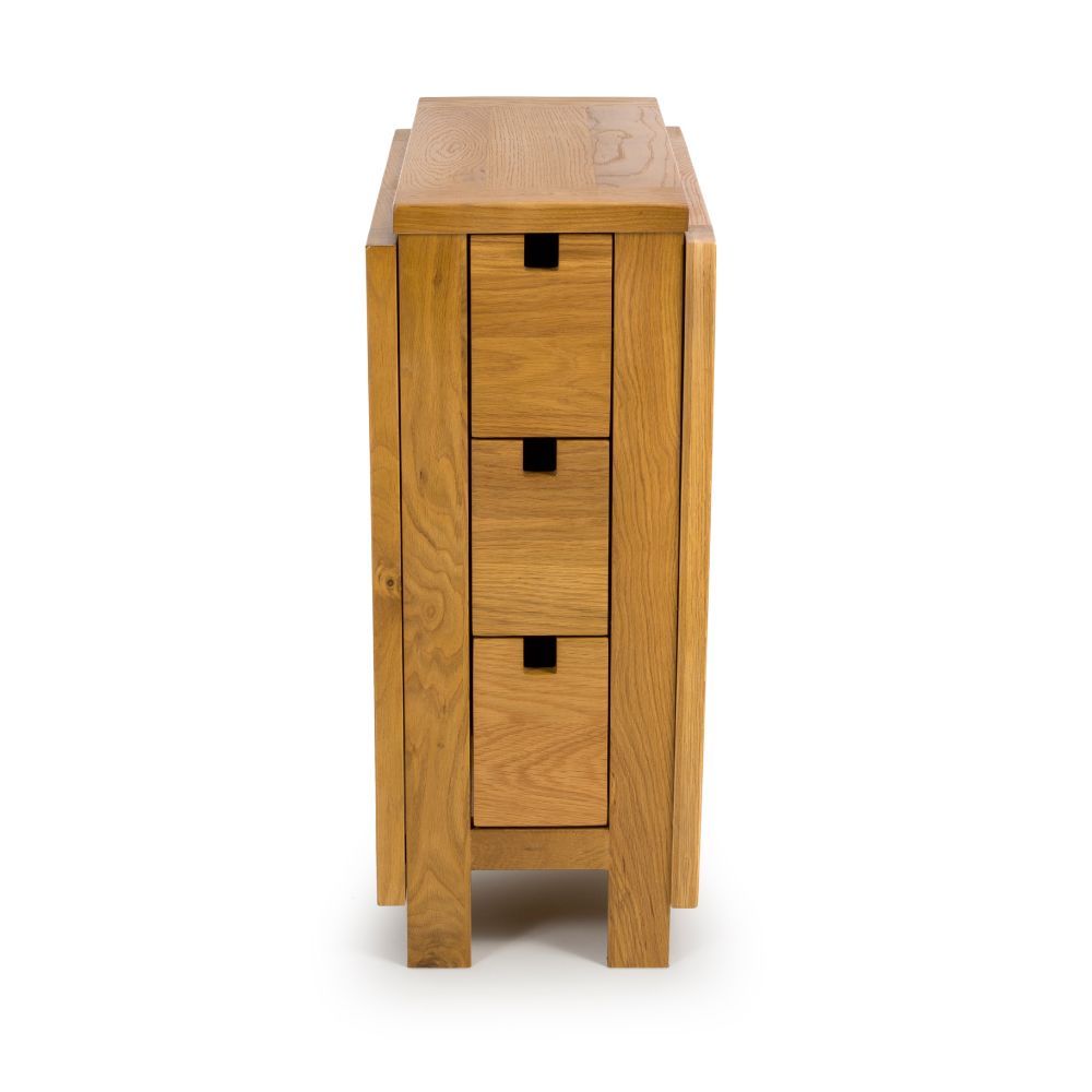 Furniture Link Hampshire Solid Oak Gate Leg Dining Table only