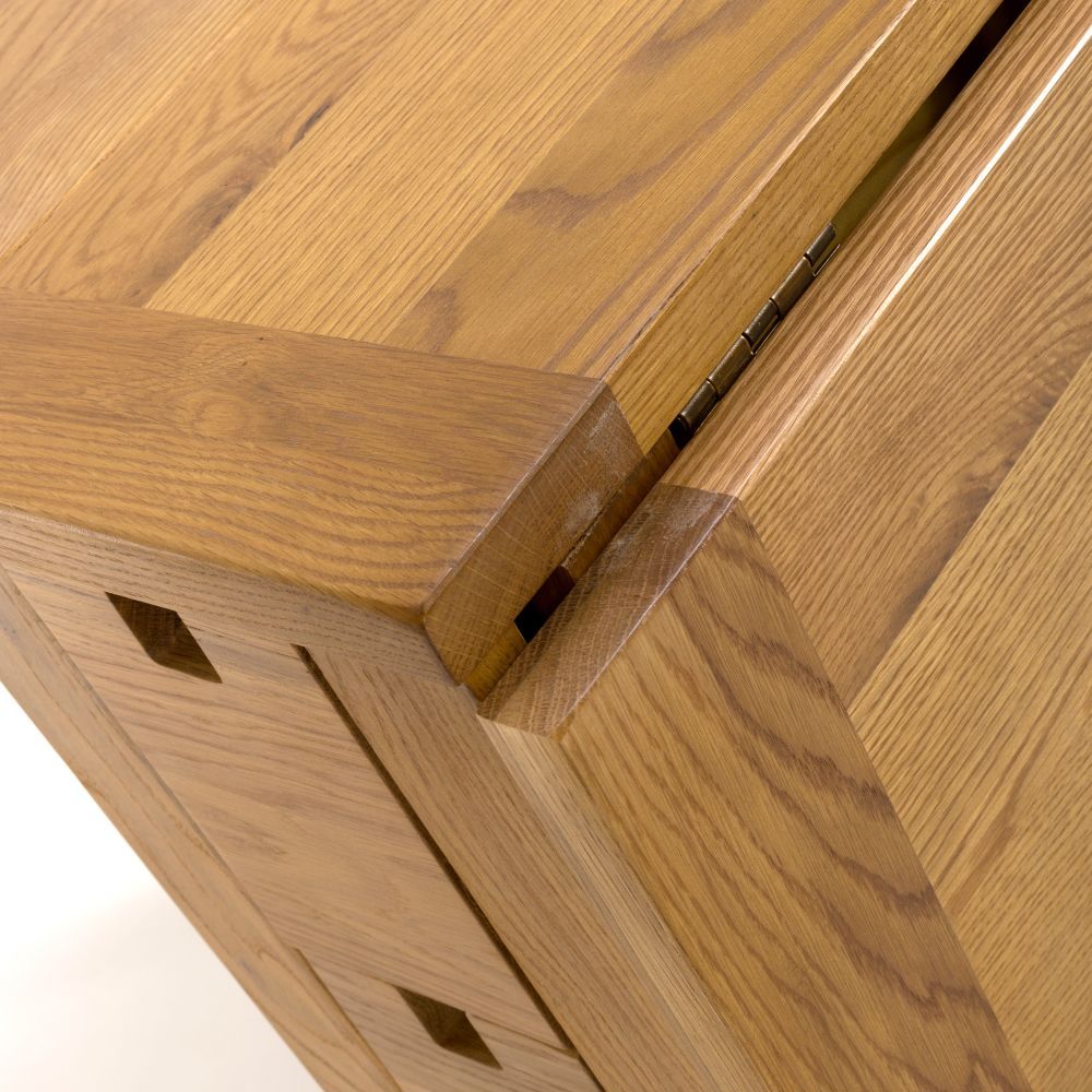 Furniture Link Hampshire Solid Oak Gate Leg Dining Table only