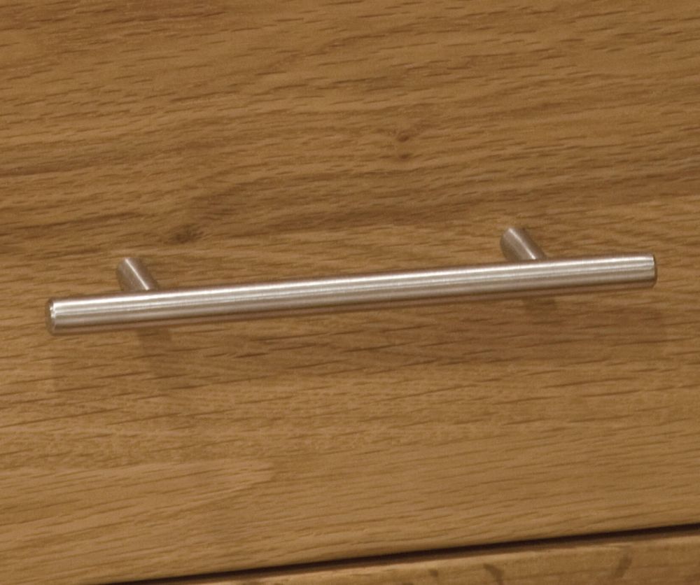 Homestyle GB Opus Oak 3 Drawer Bedside Table