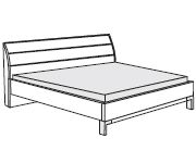 Wiemann Denver Futon Bed with 3 Trims Headboard