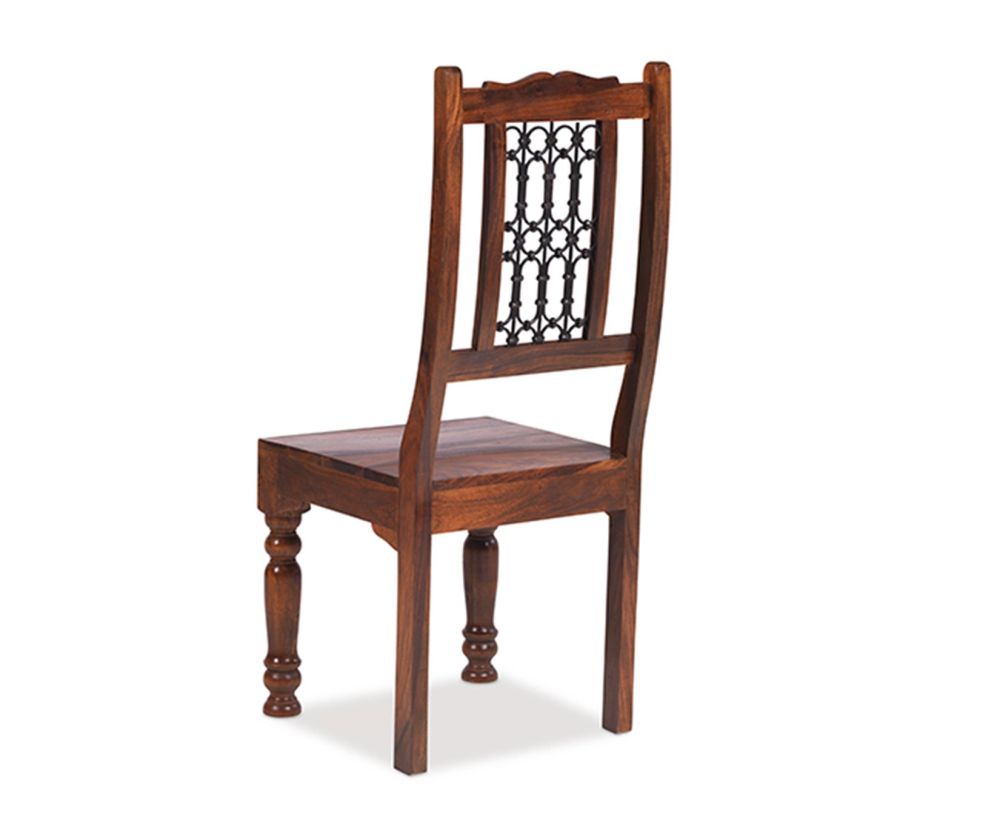 Heritance Bali Sheesham Low Back Bali Dining Chair in Pair