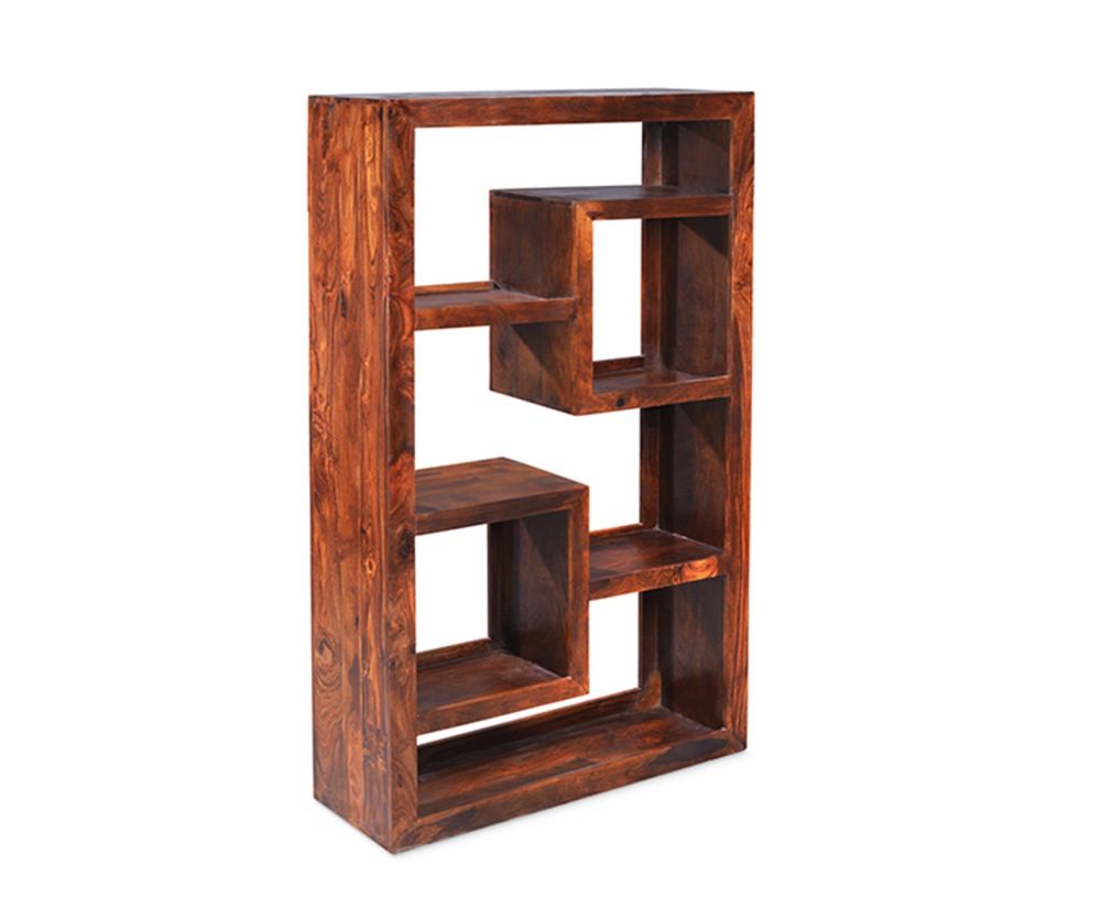 Heritance Cube Sheesham Combination Display Unit