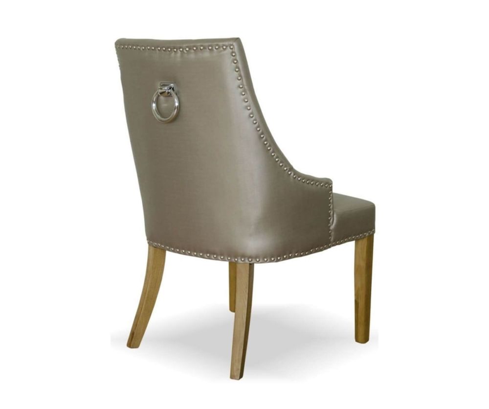 Homestyle GB Marjukka Stone Color Dining Chair in Pair