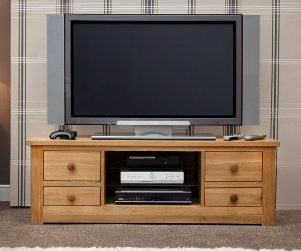 Homestyle GB Torino Oak Large Plasma Unit