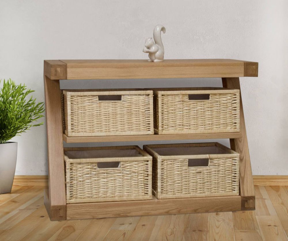 Homestyle GB Z Basket Console Table