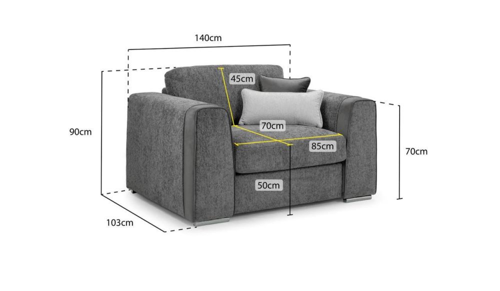 Valante Beige Fabric Armchair