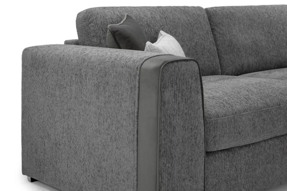 Valante Grey Fabric Armchair