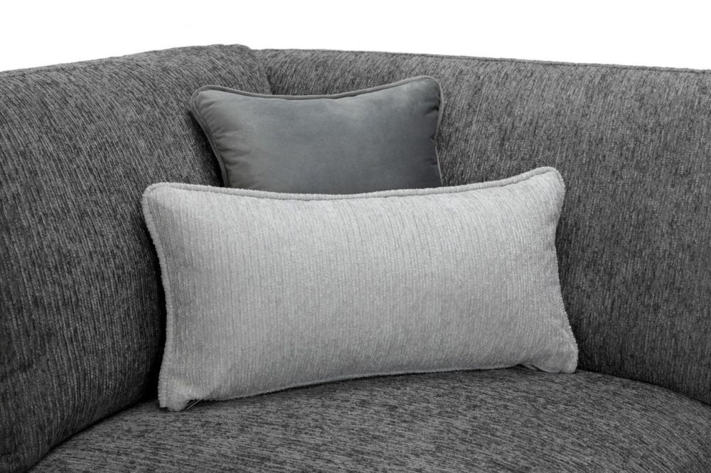 Valante Grey Fabric Armchair