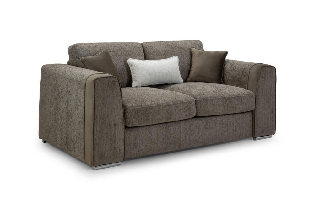 Valante Mocha Fabric 2 Seater Sofa