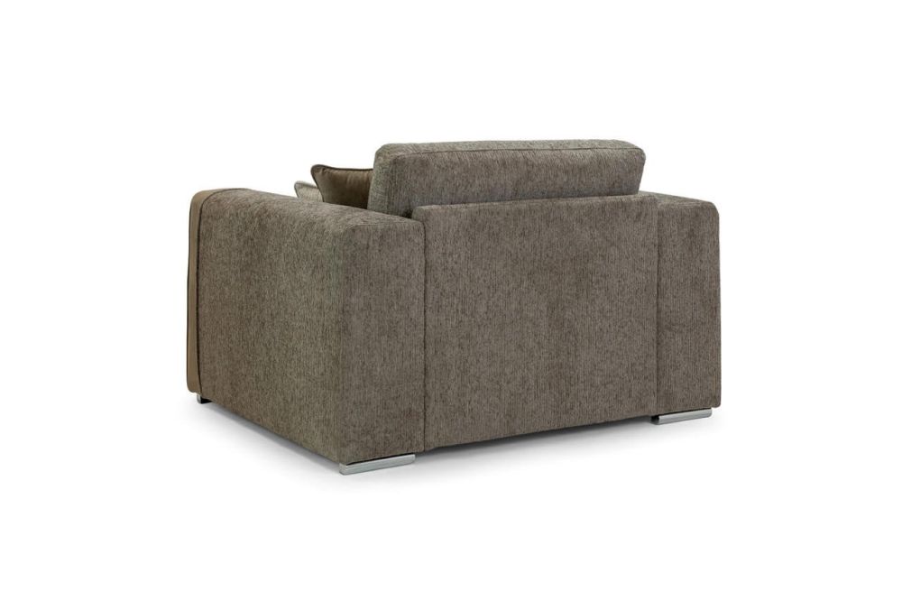 Valante Mocha Fabric Armchair
