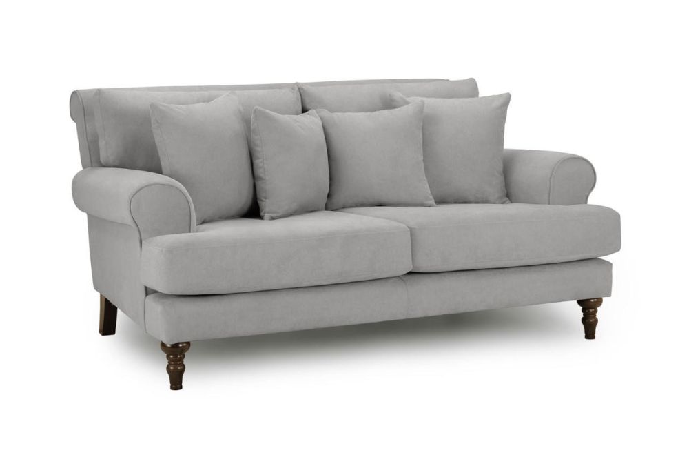 Vinson Grey Fabric 2 Seater Sofa 