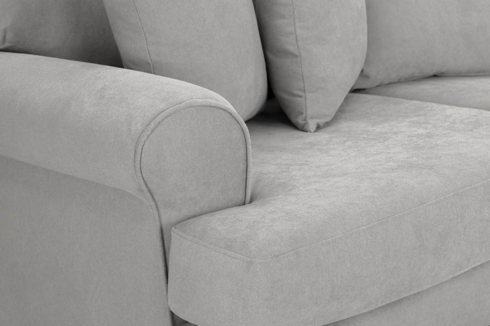 Vinson Grey Fabric Armchair