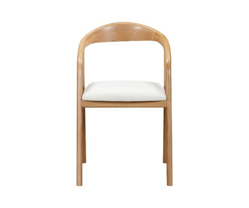 Furniture Link Hoxton Oak Dining Chair in Pair