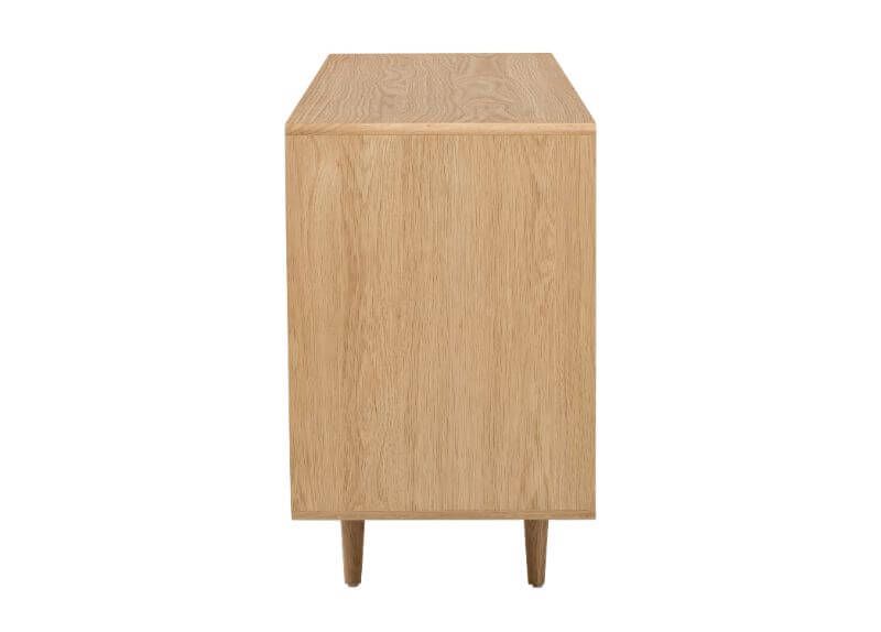 Furniture Link Jenson Light Oak 2 Door 2 Drawer Large Sideboard