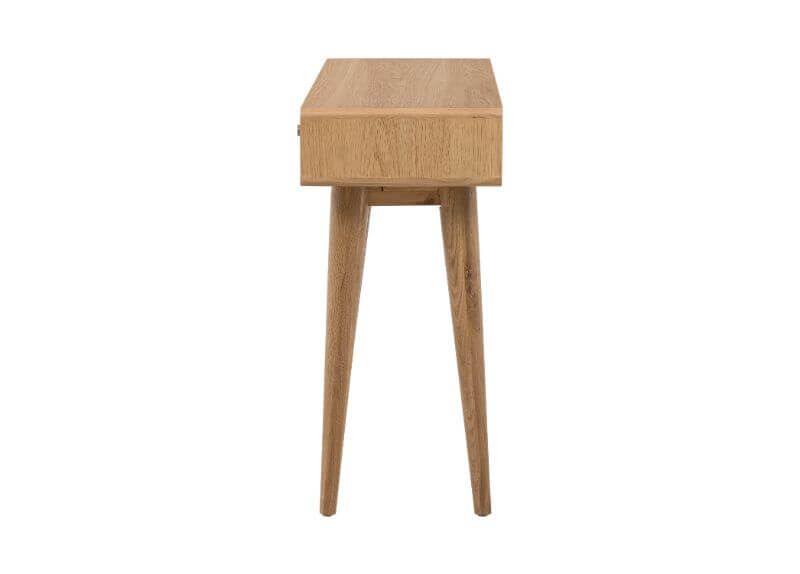 Furniture Link Jenson Light Oak 2 Drawer Console Table