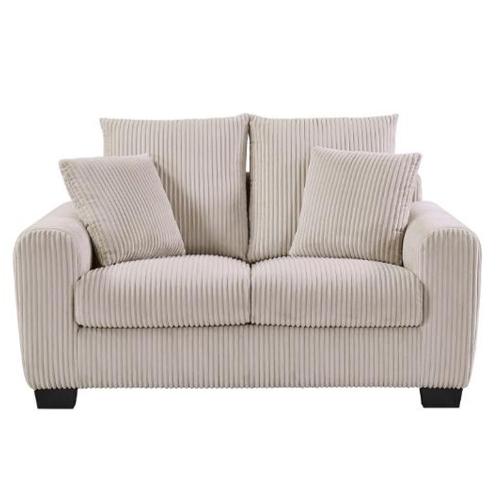 Furniture Link Sloane Mocha Fabric 2 Seater Sofa