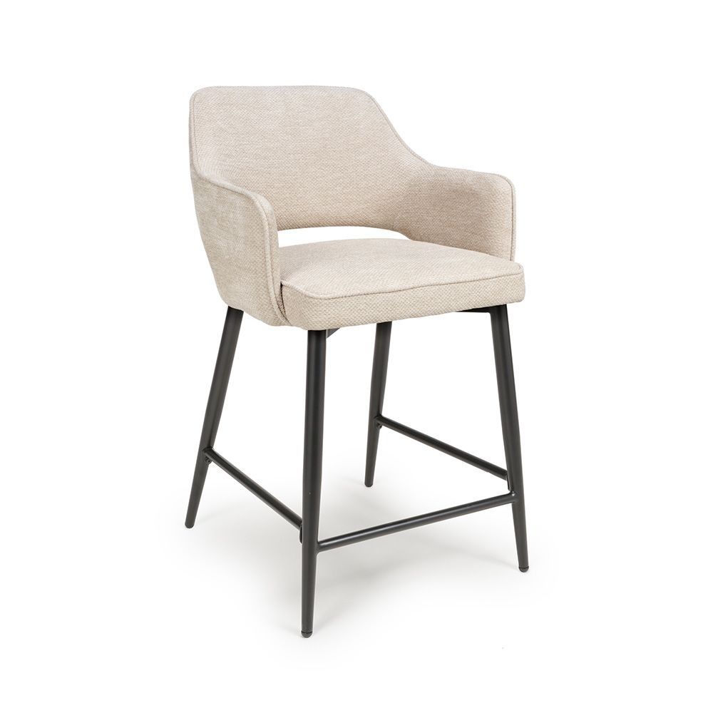Furniture Link Ted Natural Counter Chair in Pair