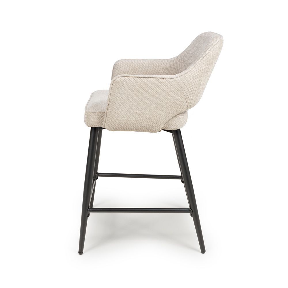 Furniture Link Ted Natural Counter Chair in Pair