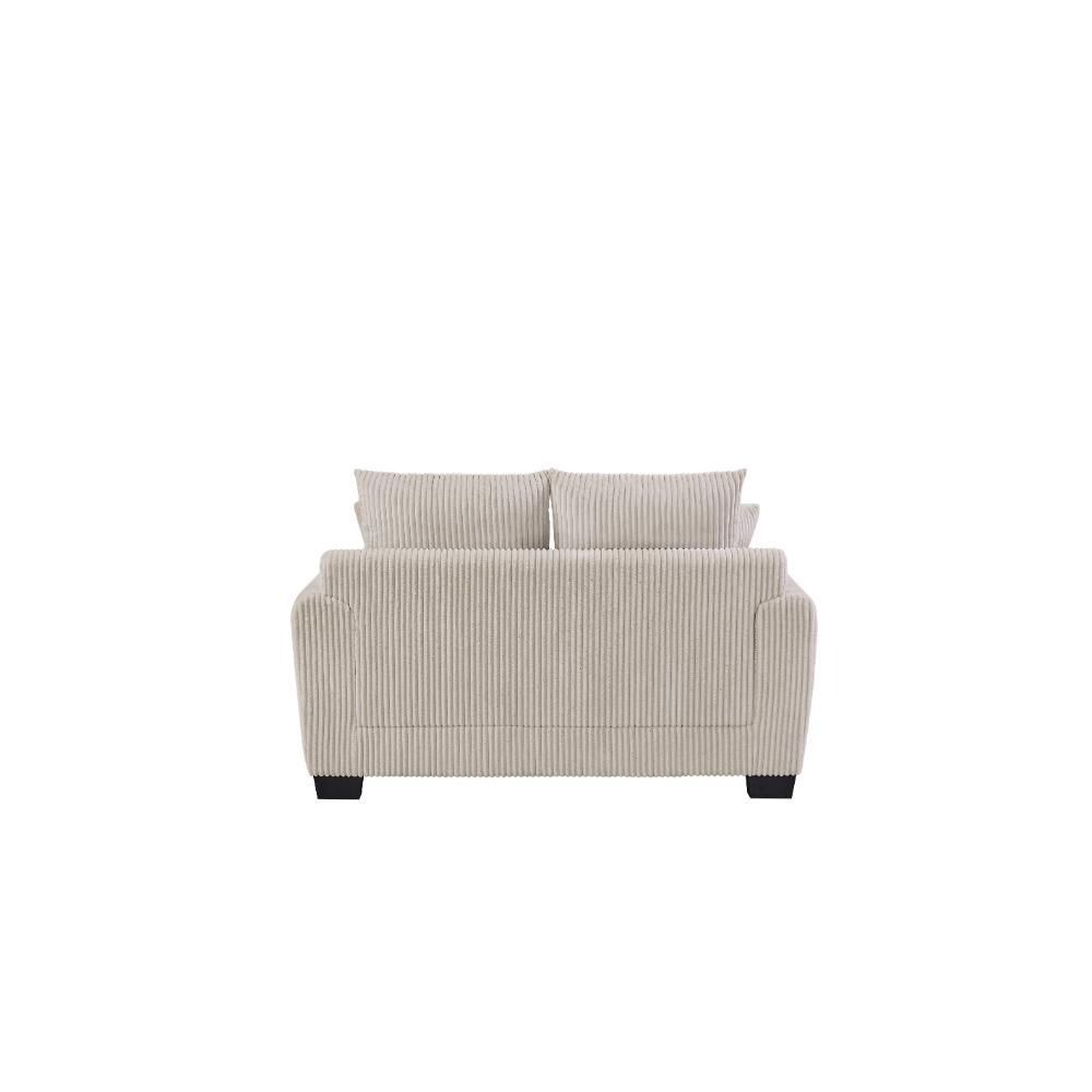 Furniture Link Sloane Mocha Fabric 2 Seater Sofa