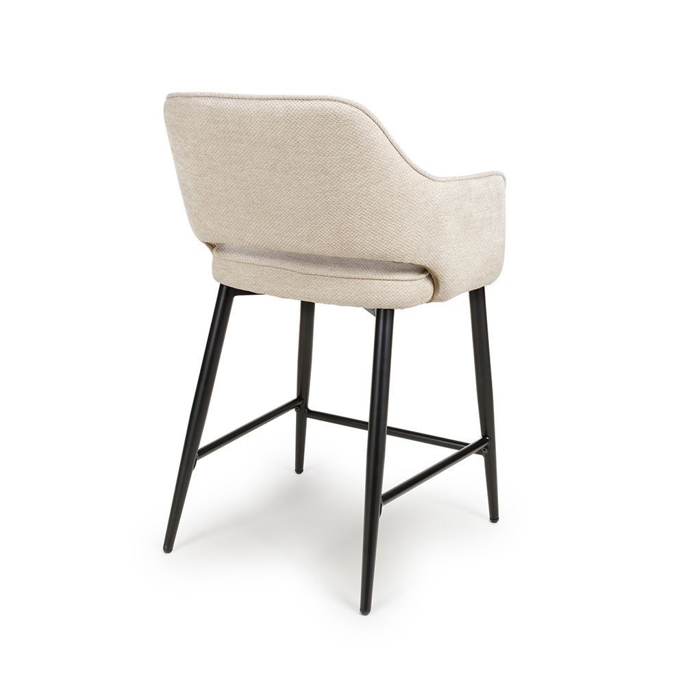 Furniture Link Ted Natural Counter Chair in Pair