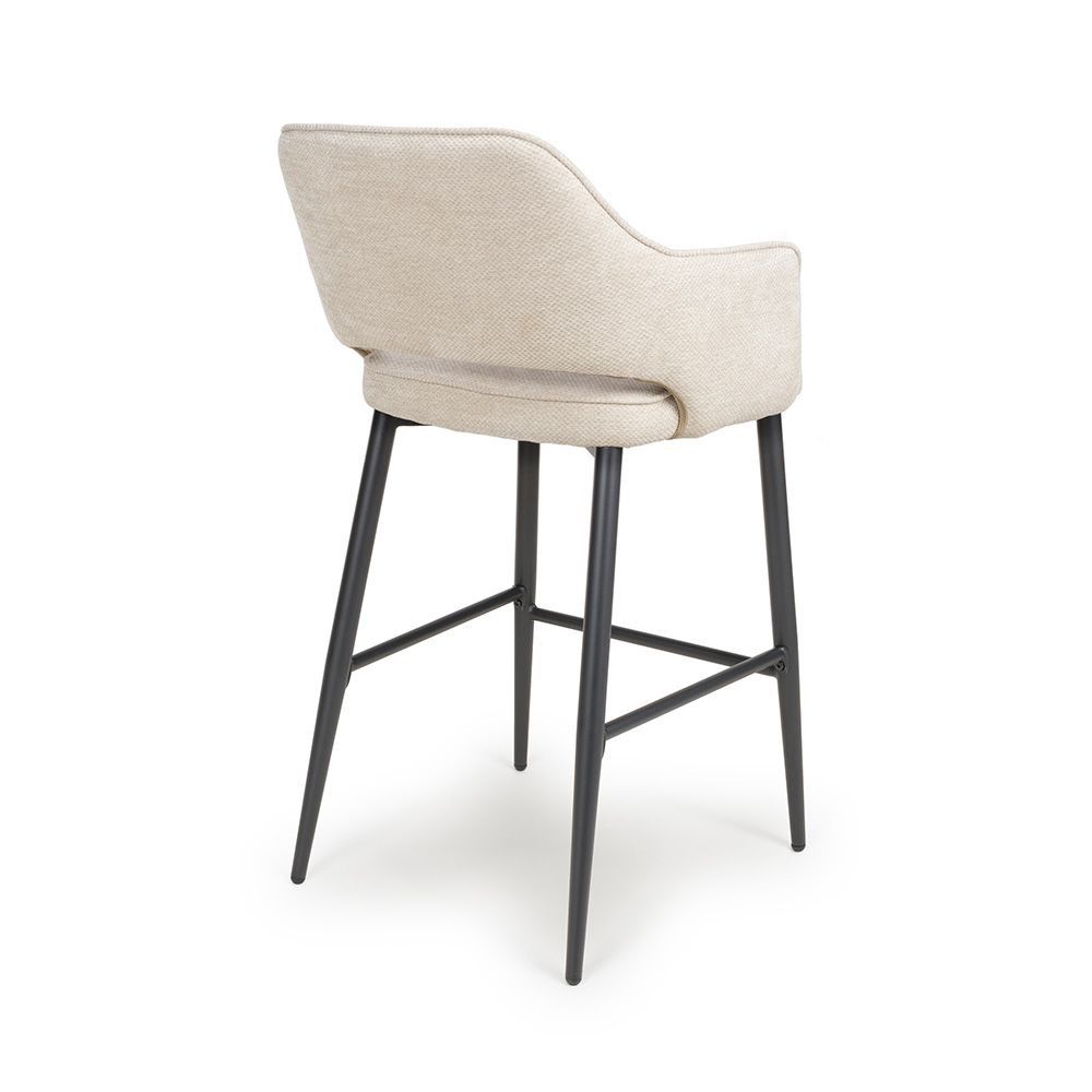 Furniture Link Ted Natural Bar Chair in Pair