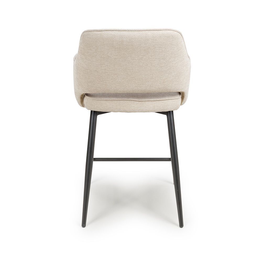 Furniture Link Ted Natural Counter Chair in Pair