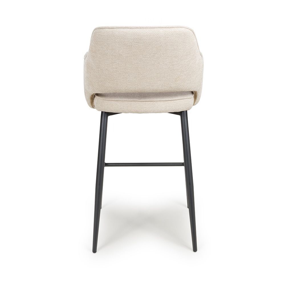 Furniture Link Ted Natural Bar Chair in Pair