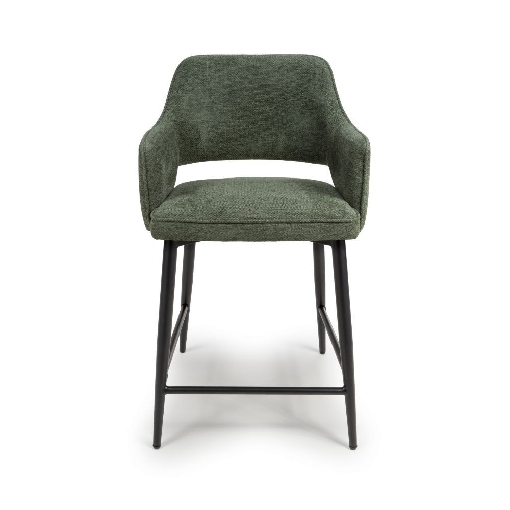 Furniture Link Ted Green Counter Chair in Pair