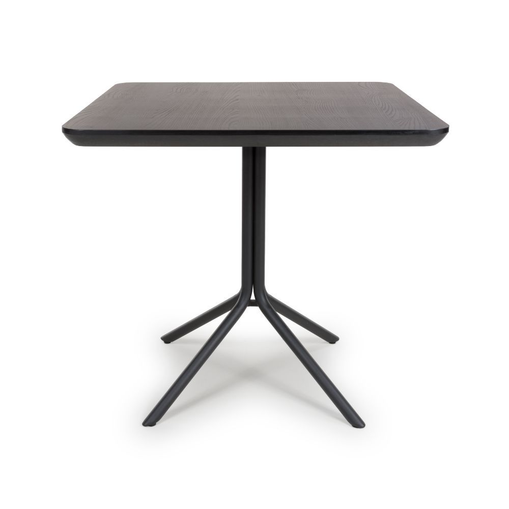 Furniture Link Boston Black Ash Square Dining Table Only