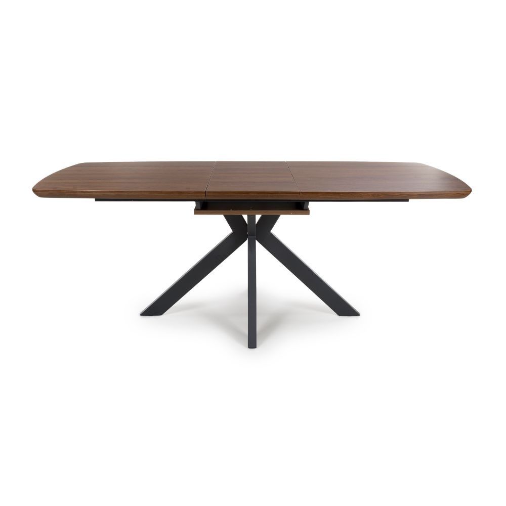 Furniture Link Boston Rustic Oak 160cm-200cm Extending Dining Table Only
