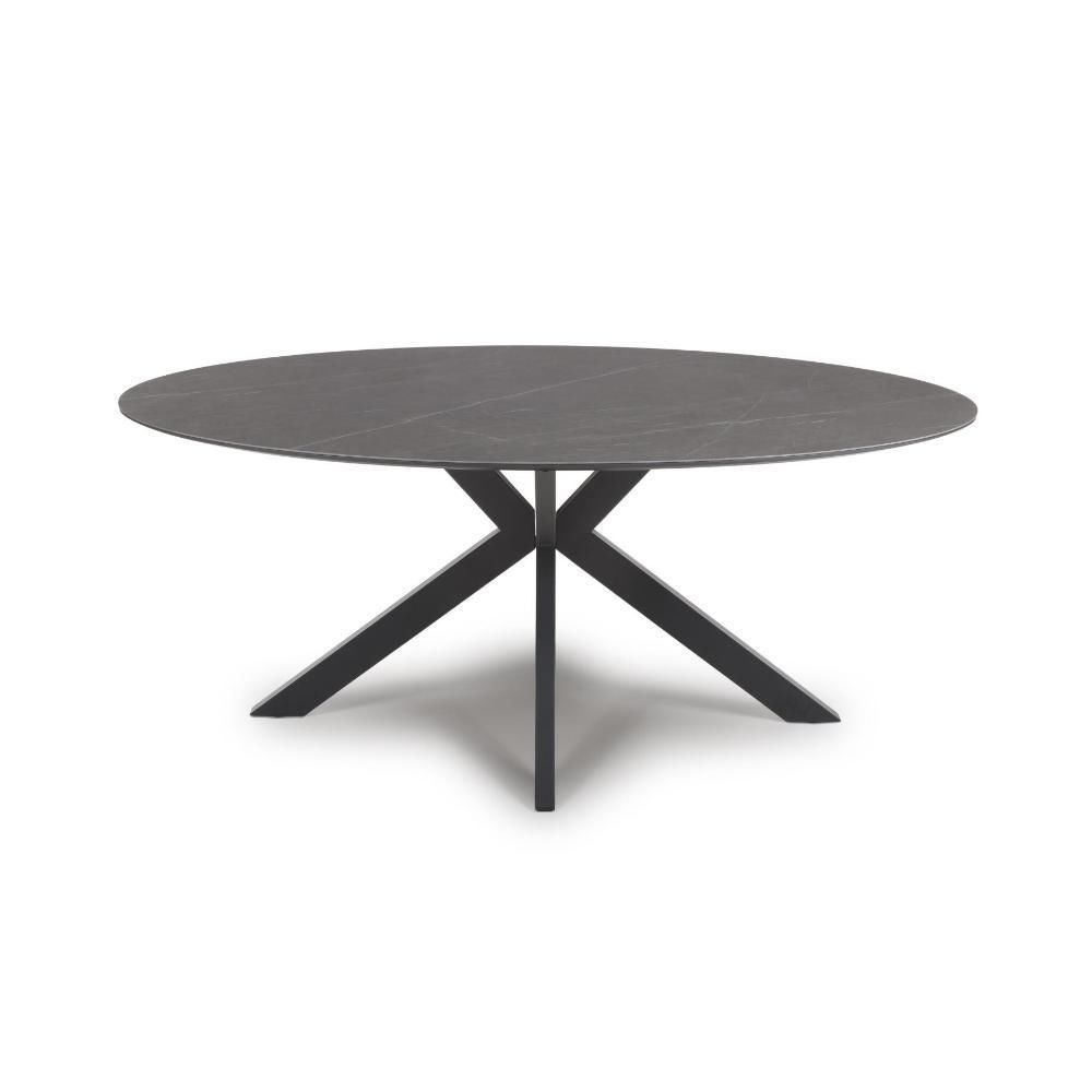 Furniture Link Lunar 180cm Oval Dining Table Only