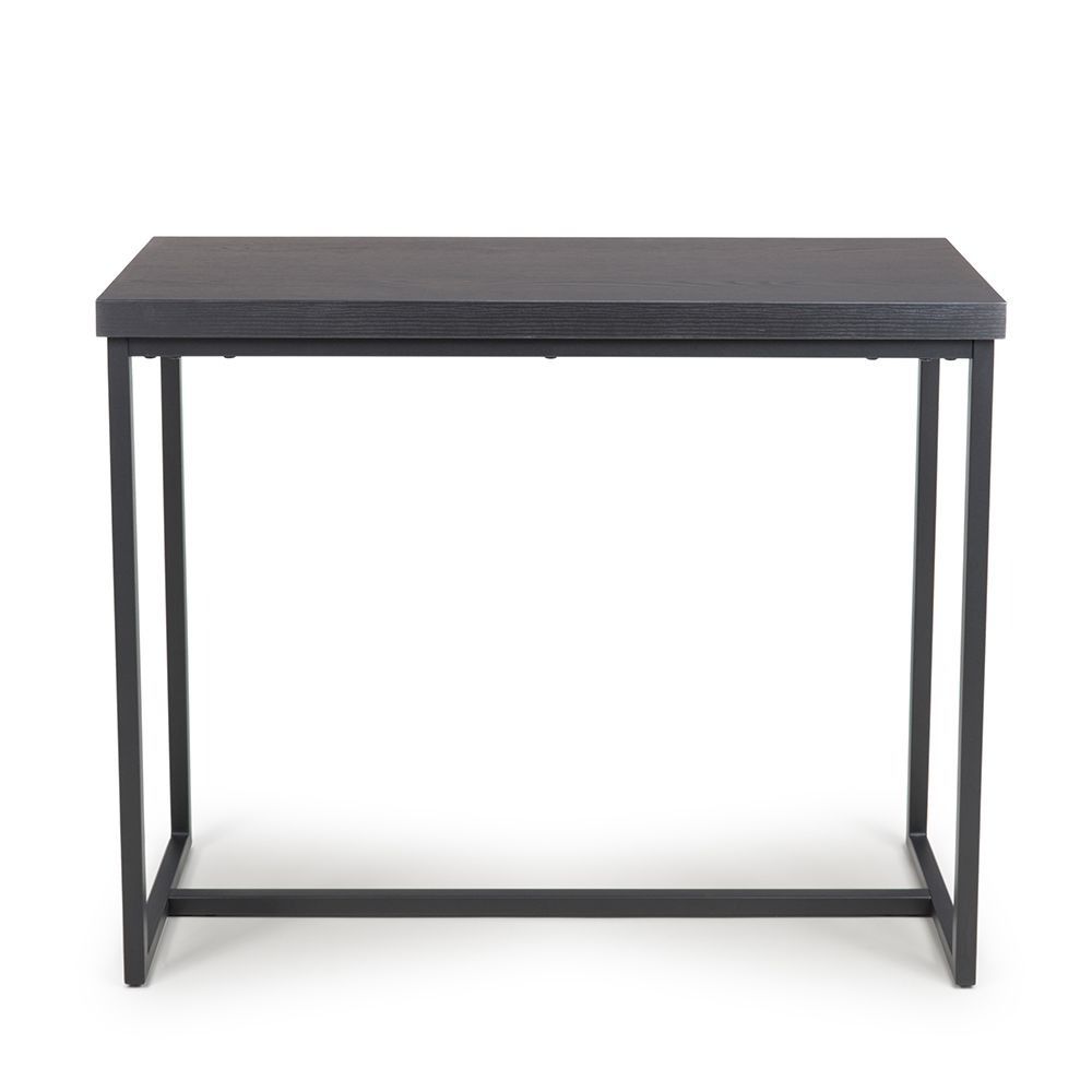 Furniture Link Boston Black Ash Console Table