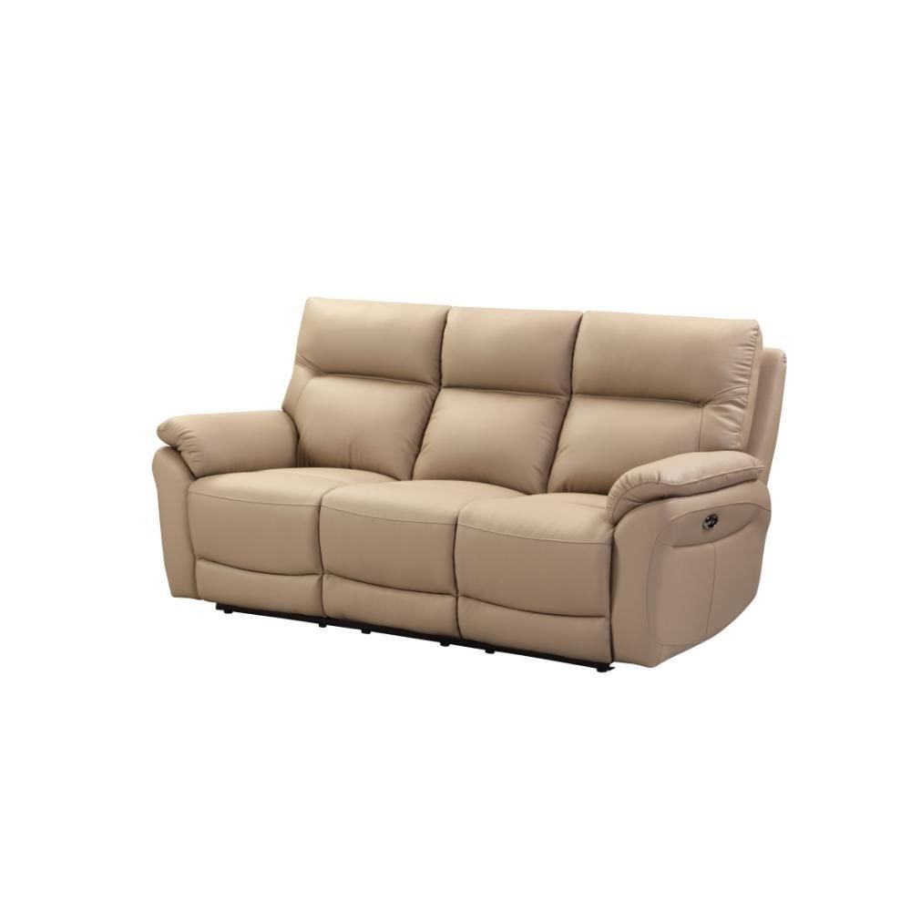Furniture Link Foster Latte Power Recliner 3 Seater Sofa