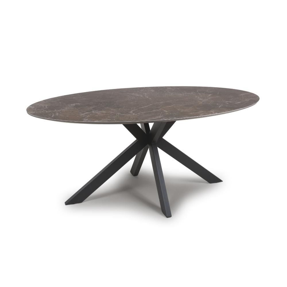 Furniture Link Galaxy 180cm Oval Dining Table Only