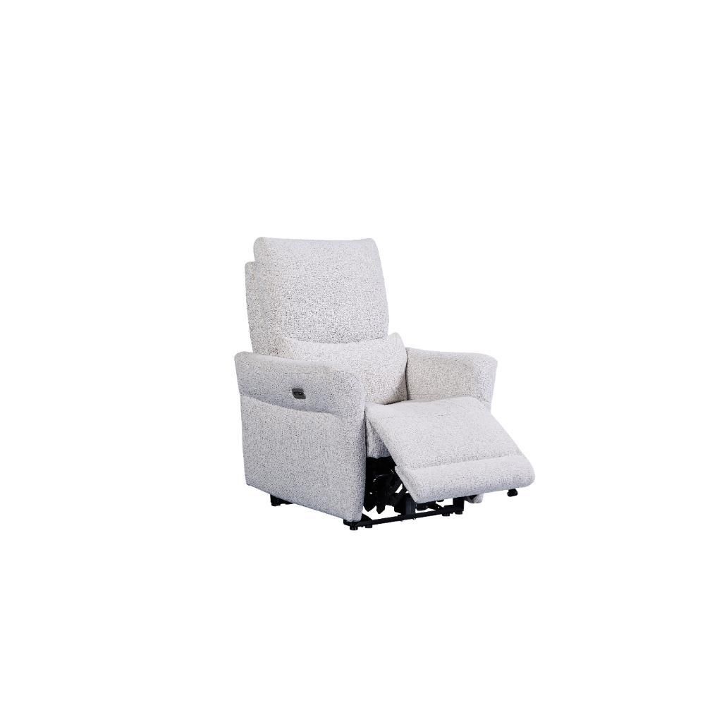 Furniture Link Jagger Biscuit Fabric Power Recliner Armchair