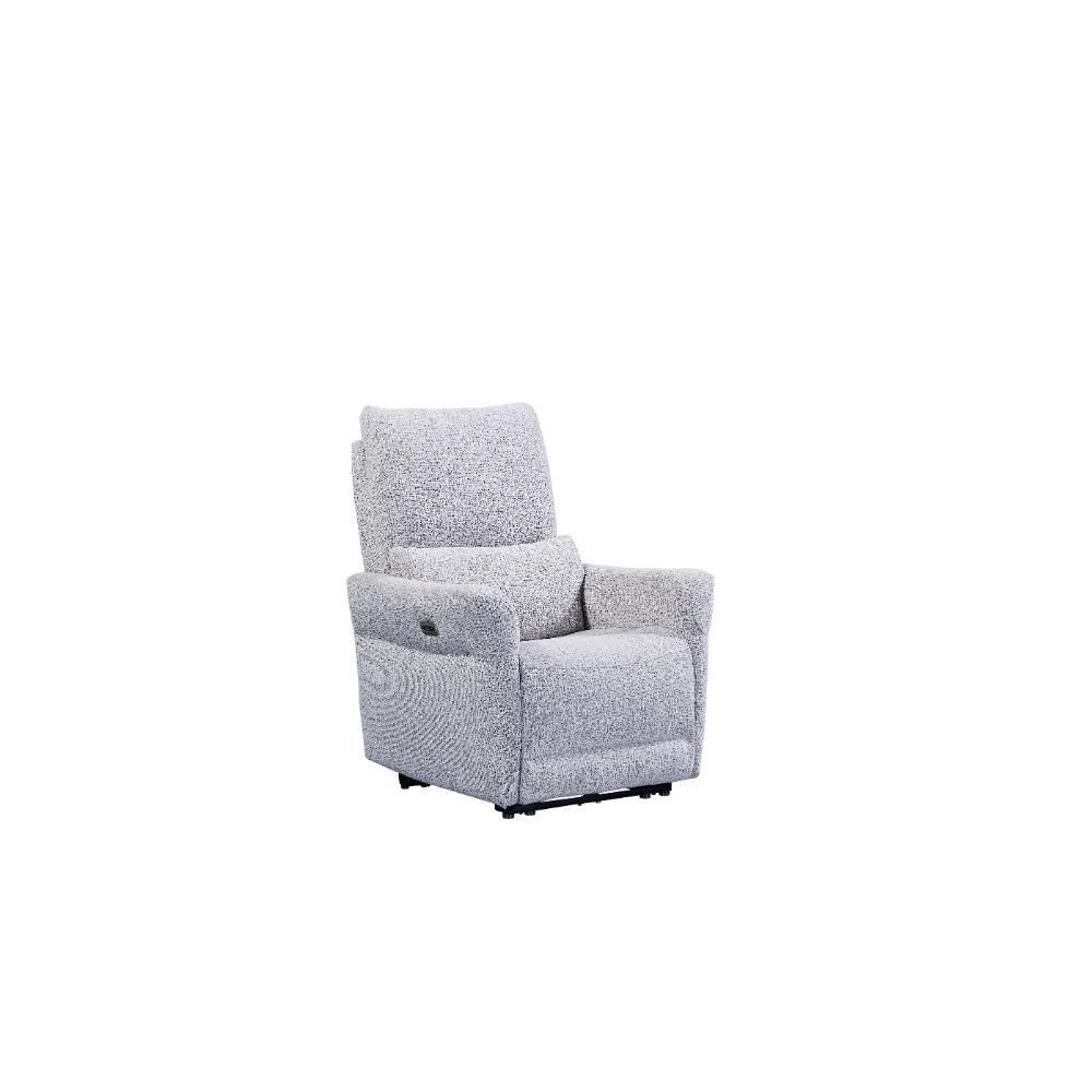 Furniture Link Jagger Dove Fabric Power Recliner Armchair