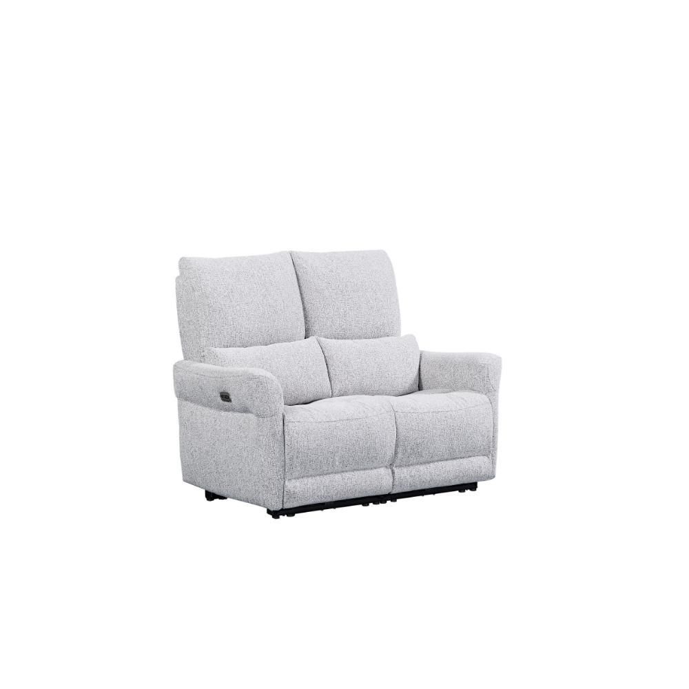 Furniture Link Jagger Dove Fabric Power Recliner 2 Seater Sofa