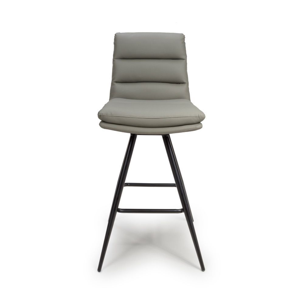 Furniture Link Nobo Truffle Swivel Bar Chair in Pair
