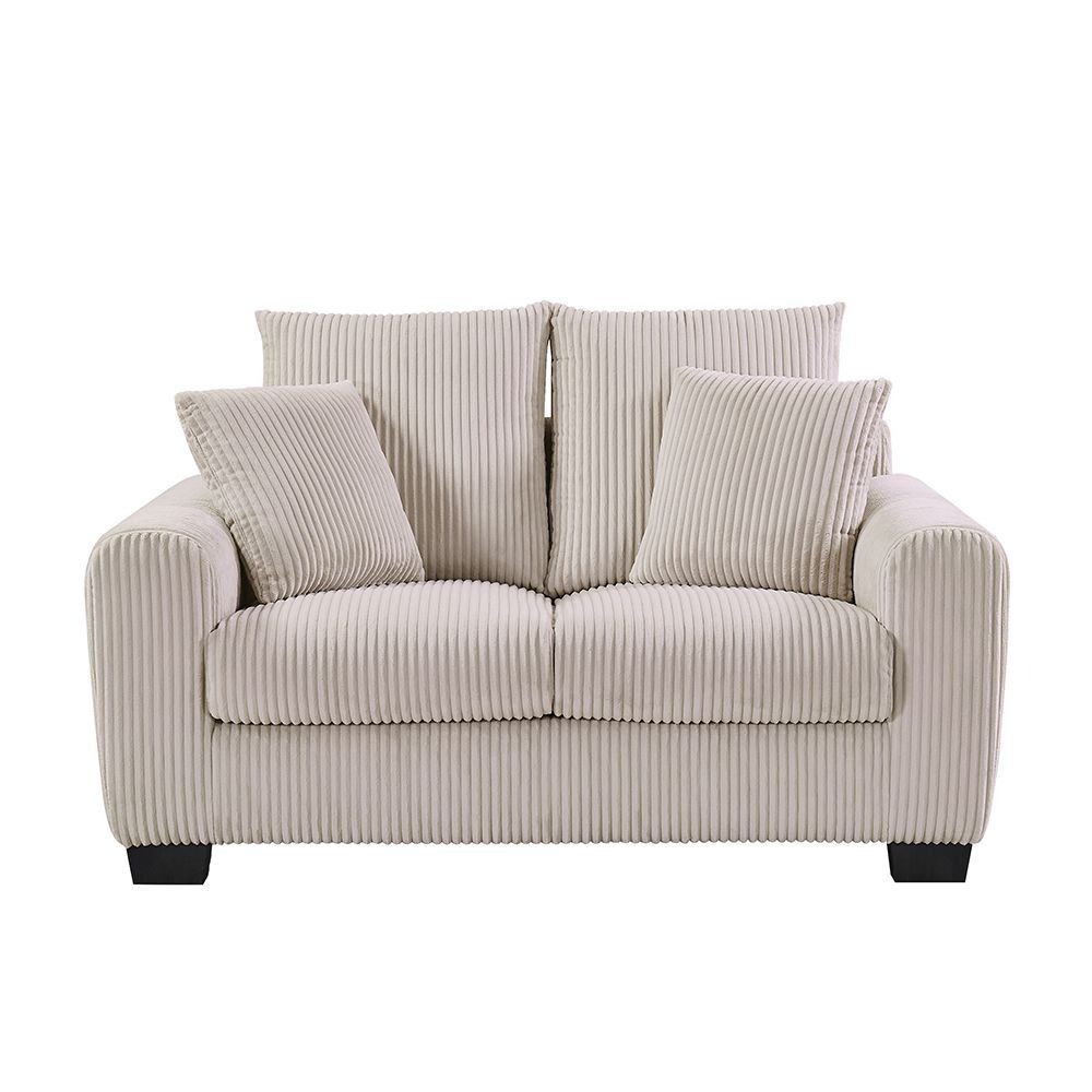 Furniture Link Sloane Mocha Fabric 2 Seater Sofa