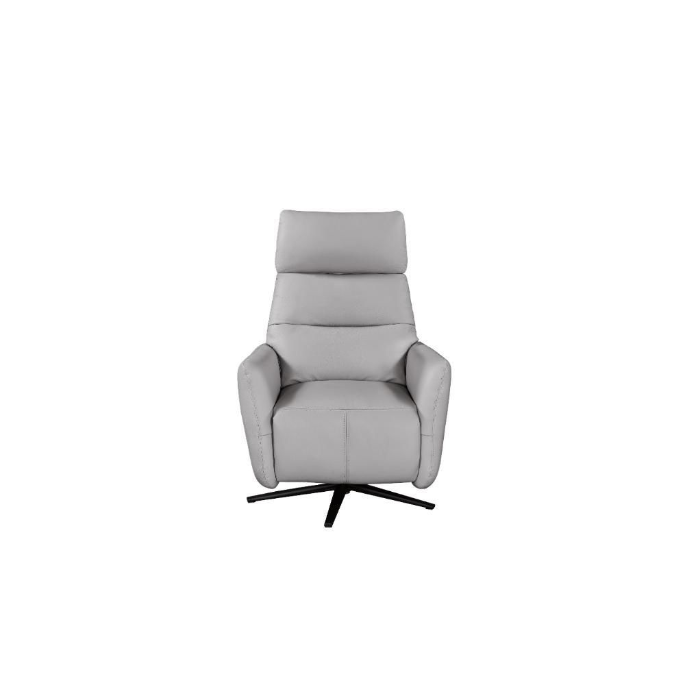 Furniture Link Solo Cloud Leather Lift Swivel Power Recliner Chair