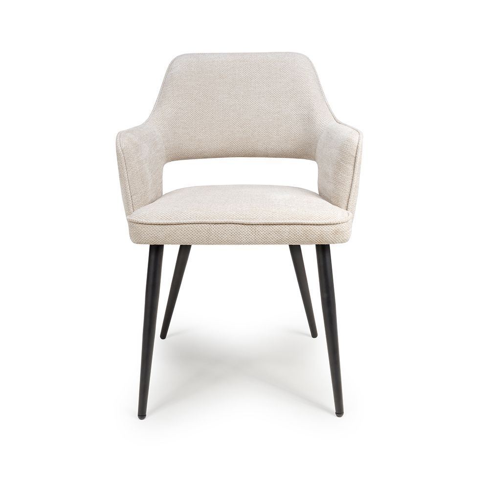 Furniture Link Ted Natural Dining Chair in Pair