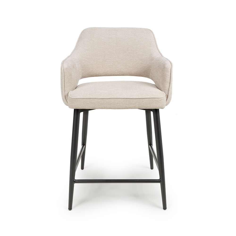 Furniture Link Ted Natural Counter Chair in Pair