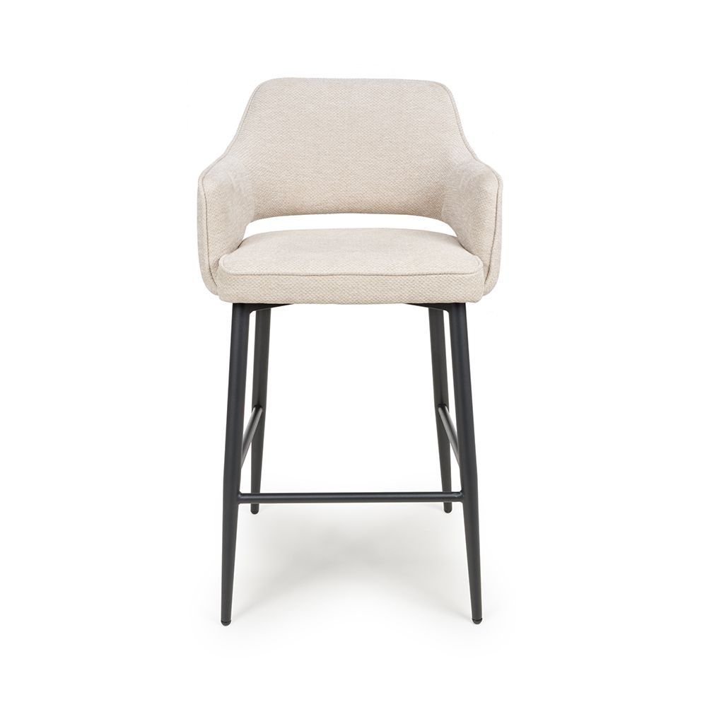 Furniture Link Ted Natural Bar Chair in Pair