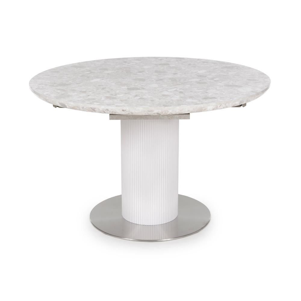Furniture Link Terrazzo Round Extending Dining Table Only
