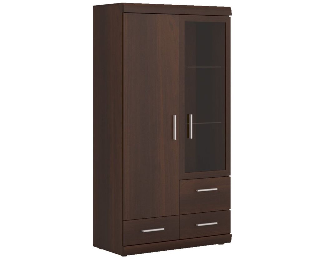 FTG Imperial 2 Door 3 Drawer Glazed Display Cabinet