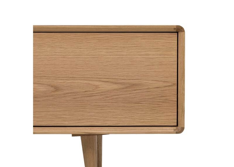 Furniture Link Jenson Light Oak 2 Door Media Unit