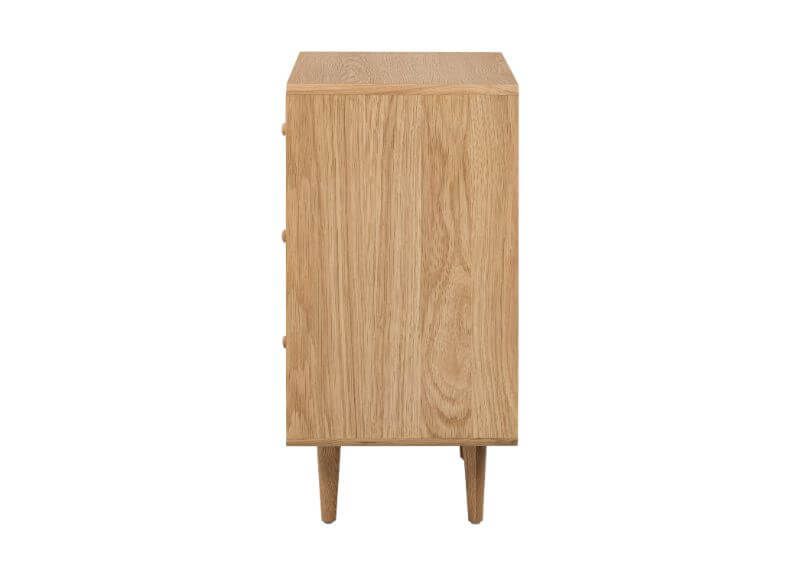 Furniture Link Jenson Light Oak 3 Drawers Chest